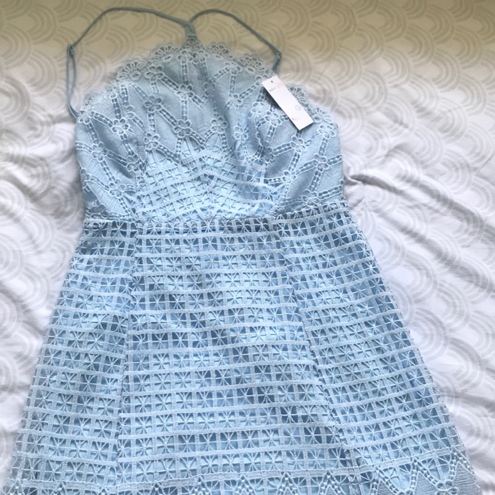 Light blue dress
